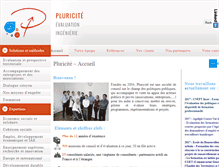 Tablet Screenshot of pluricite.fr